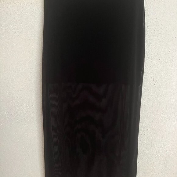 Open Edit Sheer Mesh Overlay Skirt - Picture 5 of 5